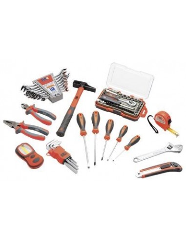 CAJA METÁLICA DE 3 BANDEJAS CON...