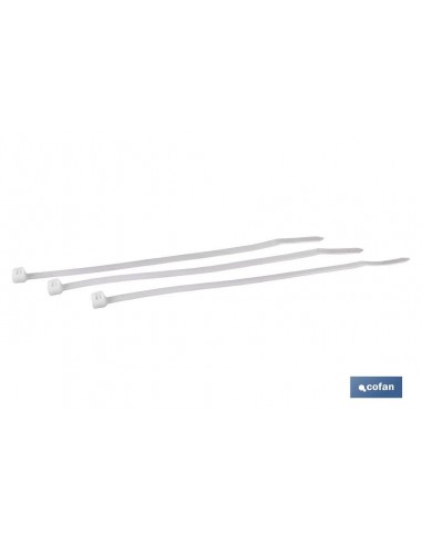 BRIDAS NYLON BLANCO 2,5 X 100 mm