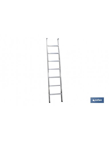 ESCALERA ALUMINIO 9 PELDAÑOS 2,50 MTROS
