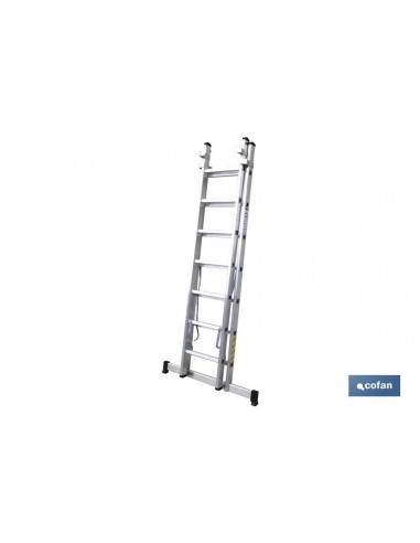 ESCALERA ALUMINIO DOBLE 9 PELDAÑOS...