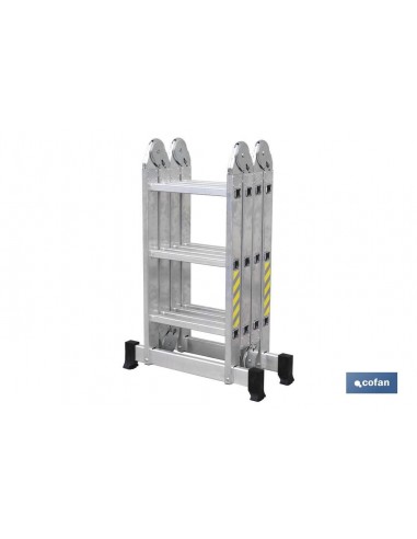 ESCALERA MULTIUSOS ALUM. 4x3 PELDAÑOS...