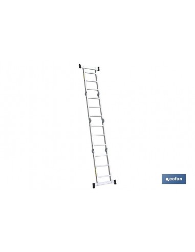 ESCALERA MULTIUSOS ALUM. 4x3 PELDAÑOS...