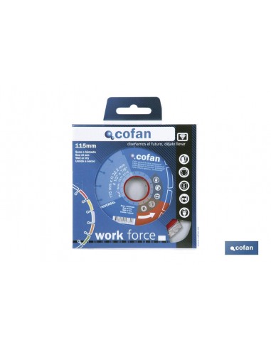 DISCO DIAM. UNIVERS.PROFES.LASER 115mm.