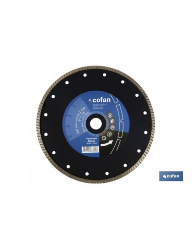 DISCO DIAMANTE TURBO EXTRAFINO 230MM.