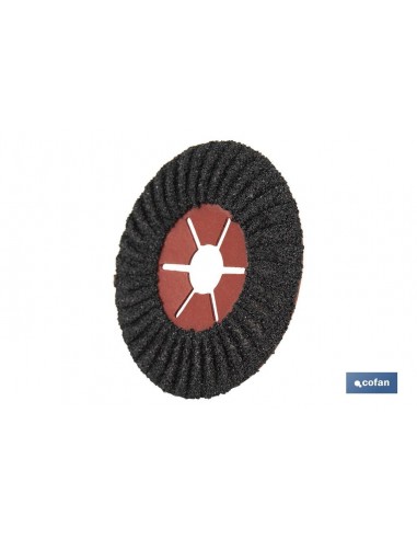DISCO ABRASIVO SEMIFLEXIBLE Ø180 G-120