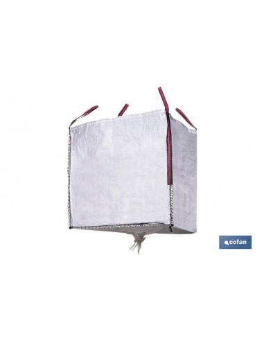 BIG BAG ESCOMBROS 90X90X90CMS BLANCO...