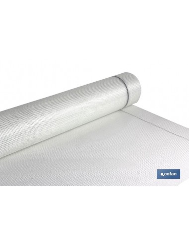 ROLLO 1x50 m MALLA F.DE VIDRIO 5x5mm...