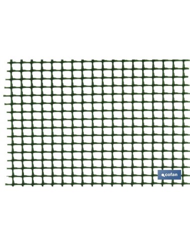 MALLA PLAST. CUADRADA JARDIN 5mm...