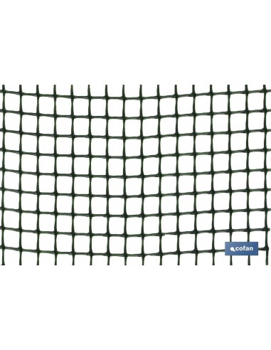 MALLA PLAST. CUADRADA JARDIN 10mm...
