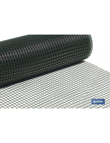 MALLA PLAST. CUADRADA JARDIN 20mm...