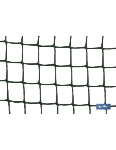 MALLA PLAST. CUADRADA JARDIN 20mm...
