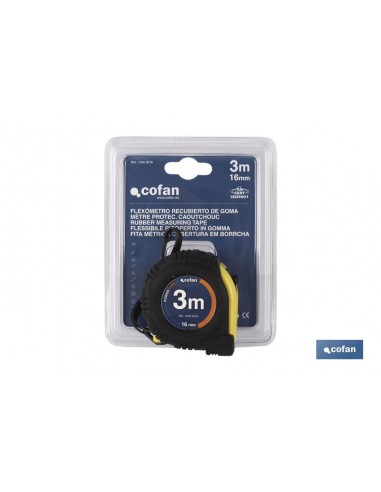 FLEXÓMETRO PROTEC. GOMA 16MM X 3MTS