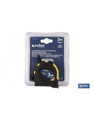 FLEXÓMETRO MAGNÉTICO 25MM X 8MTS