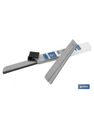 RECAMBIO 10 UDS. CUTTER METÁLICO (9mm)
