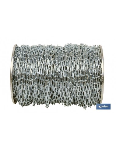 CADENA CINCADA DE 2 MM.  (200 M.)