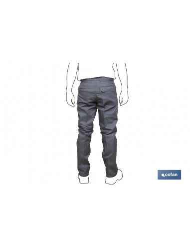 PANTALON TRABAJO SERVET 245 gms/m...
