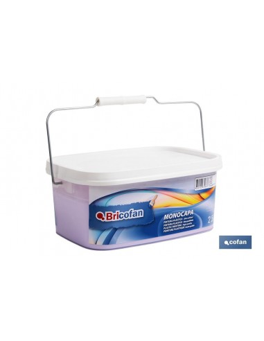 PINTURA PLÁSTICA MONOCAPA Lila (2,5 LT)