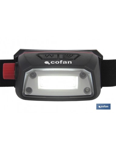 LINTERNA COB LED DE CABEZA 5 W 6500 K...