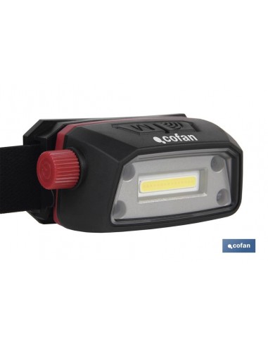 LINTERNA COB LED DE CABEZA 5 W 6500 K...