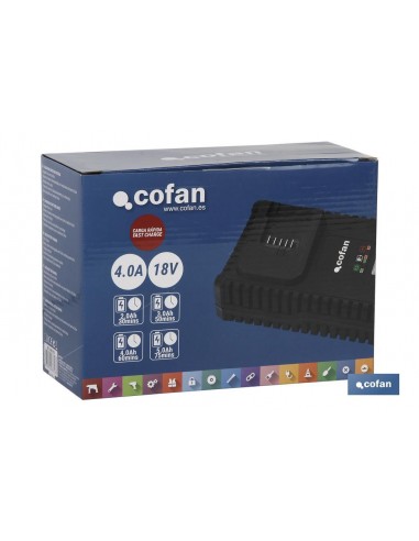 CARGADOR BATERIAS CARGA RAPIDA 4,0A -...