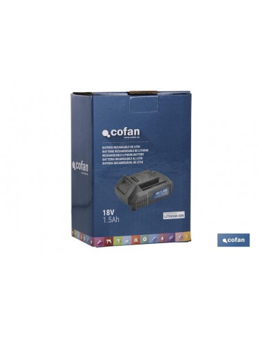BATERIA RECARGABLE DE LITIO 1.5AH