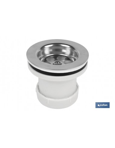 VÁLVULA LAVABO-BIDÉ 1 1/2 X 70 TAPÓN...