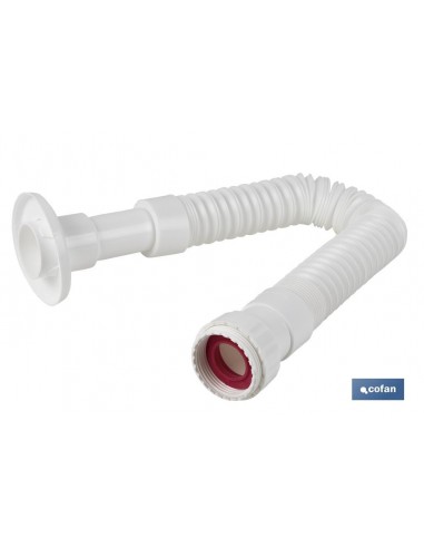 TUBO FLEXIBLE BLANCO 1 1/2 CON...