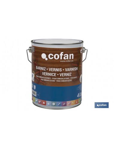 BARNIZ PARA EMBARCACIONES INCOLORO 4 L