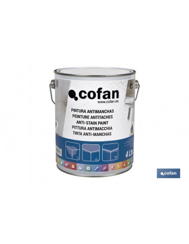 PINTURA ANTIMANCHAS AL DISOLVENTE 4 L