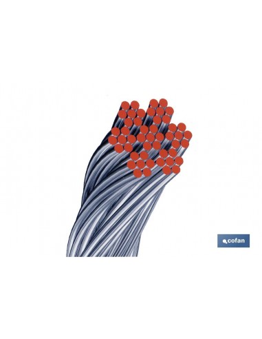 ROLLO CABLE GALVANIZADO 100 MTS. 4MM.