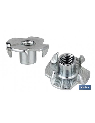 TUERCA CLAVABLE HIERRO ZINCADA M-8
