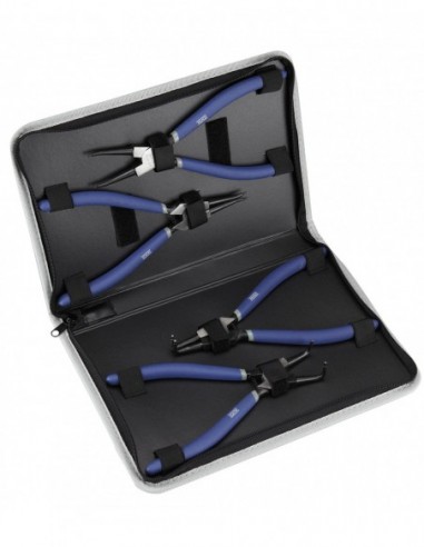 JUEGO 4 ALICATES SEEGER 220 MM B/NYLON