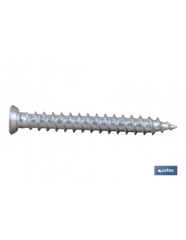 TORNILLO HORMIGÓN PLANA TORX 7,5X80