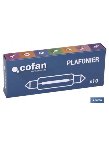 LÁMPARA PLAFONIER C10W (11X38MM) 12V