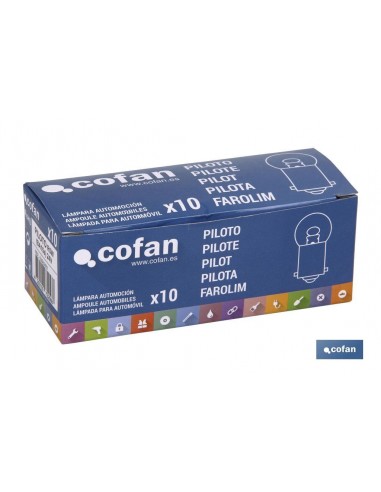 LÁMPARA COFAN PILOTO R5W (BA15s) 24V
