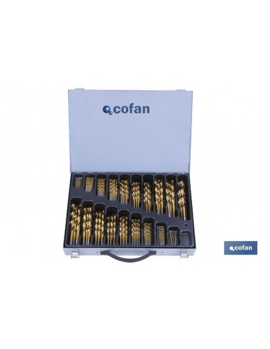 MALETIN SURTIDO BROCAS TITANIO 1-10 -...