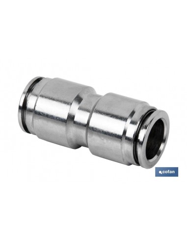 EMPALME RAPIDO METALICO RECTO T-8
