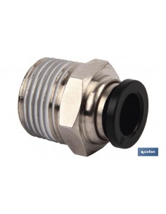 RACOR ROSCADO RECTO T-8, R-1/2
