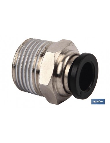 RACOR ROSCADO RECTO T-8, R-1/4