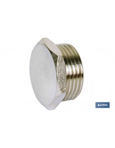 TAPON HEX. ROSCA MACHO R-3/8