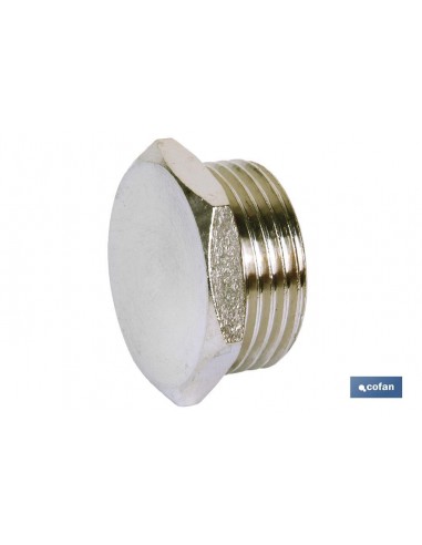TAPON HEX. ROSCA MACHO R-3/4