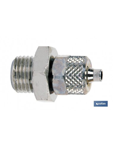 RECTO MACHO ROSCA METRICA T6/4 - M5