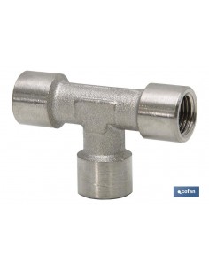 T HEMBRA LATÓN NIQUELADO R-3/8