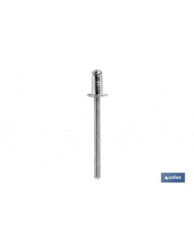 REMACHE ALUMINIO NORMAL 3.2 X 12 MM