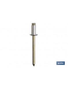 REMACHE ACERO  4.8 X 12 MM