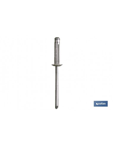 REMACHES ALUMINIO TREBOL 4.8 X 15 MM