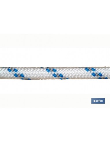 CARRETE CUERDA TRENZADA POLI 20MM 15 MTS