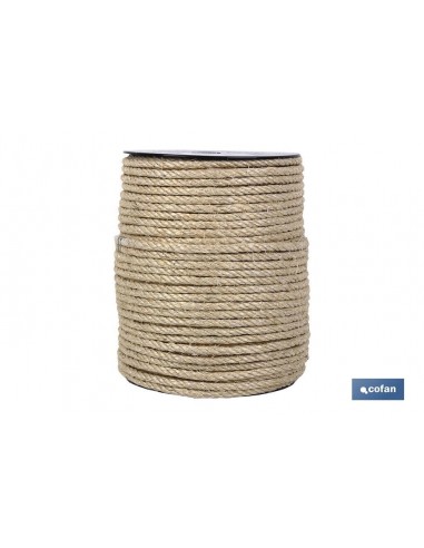 CUERDA SISAL 4 CABOS 6 MM 100 MTS...