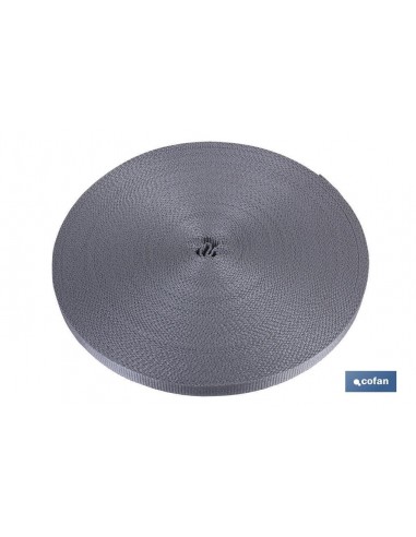 ROLLO CINTA PERSIANA  17MM X 50 M. GRIS