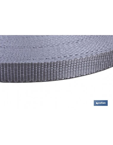 ROLLO CINTA PERSIANA  17MM X 50 M. GRIS